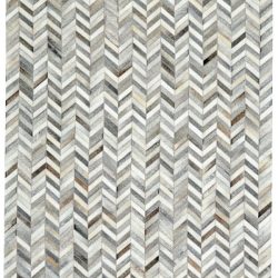 Alternative view of Feizy Estelle Animal Hide L9211 Grey Area Rug