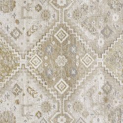 Feizy Aura Medallion 3738F Gold Area Rug