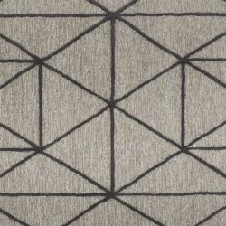 Alternative view of Feizy Lusk Graphic I8083 Grey Area Rug