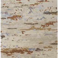 Alternative view of Feizy Everley Abstract 8644F Ivory Area Rug