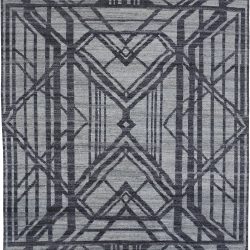 Alternative view of Feizy Vivien Graphic 6554F Grey Area Rug