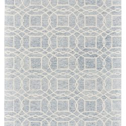 Alternative view of Feizy Rhett Lattice I8074 Grey Area Rug