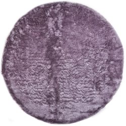 Alternative view of Feizy Indochine Solid Color 4550F Purple Area Rug