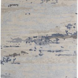 Alternative view of Feizy Everley Abstract 8647F Blue Area Rug