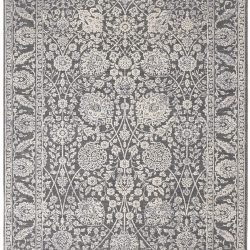 Alternative view of Feizy Thackery Ornamental 39CWF Grey Area Rug