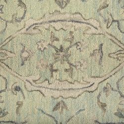 Feizy Remington Ornamental I8032 Green Area Rug