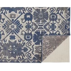Alternative view of Feizy Foster Ornamental 3758F Beige Area Rug