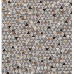 Feizy Fannin Mosaic 0755F Grey Area Rug
