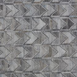 Feizy Beckett Geometric 0813F Grey Area Rug