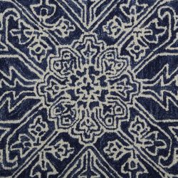 Feizy Belfort Medallion 8778F Blue Area Rug