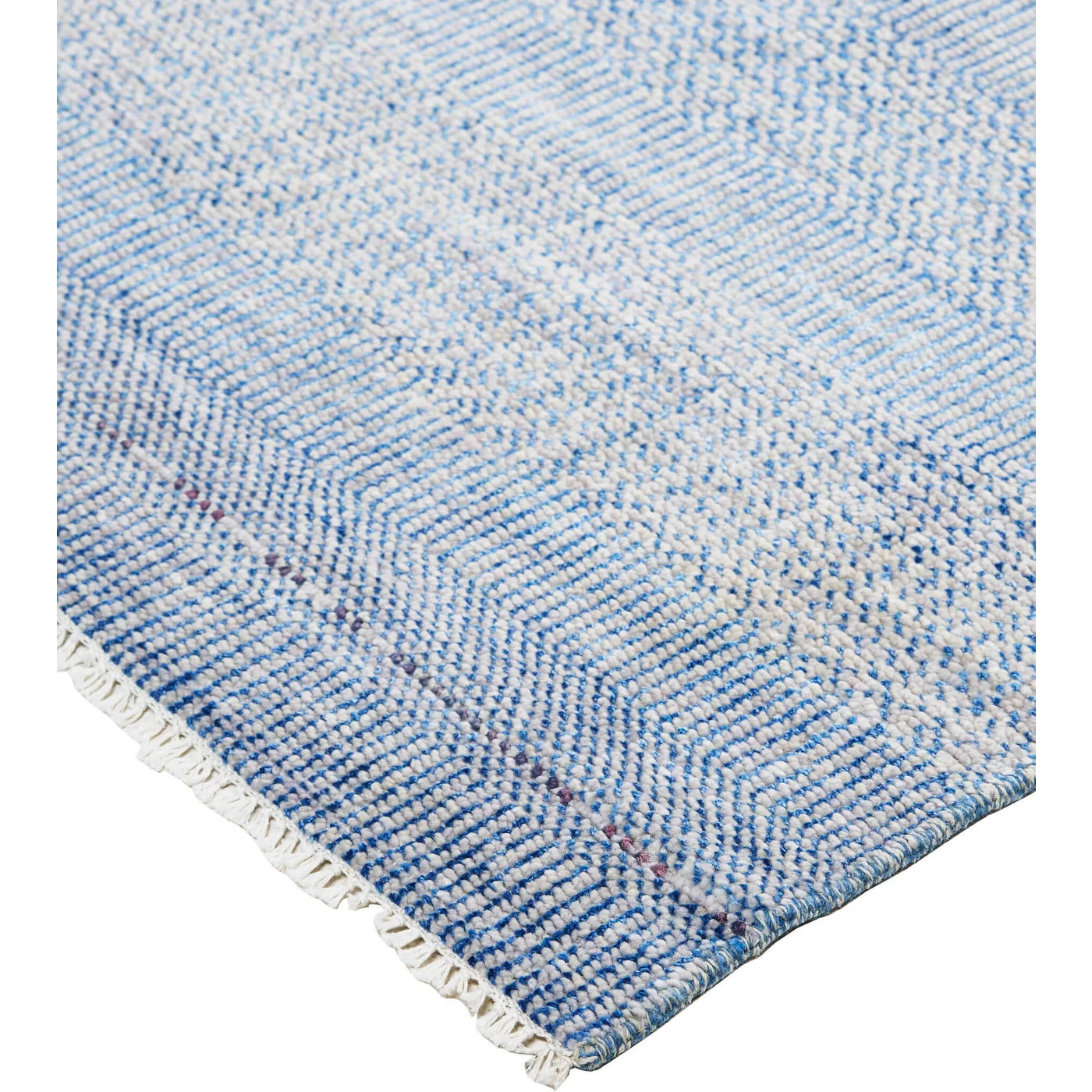 Feizy Janson Stripe I6061 Blue Area Rug