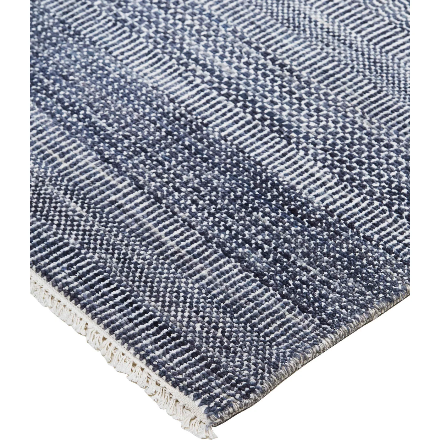 Feizy Janson Stripe I6062 Blue Area Rug