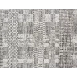Alternative view of Feizy Janson Stripe I6063 Grey Area Rug
