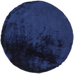 Alternative view of Feizy Indochine Solid Color 4550F Blue Area Rug