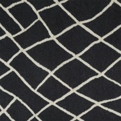 Alternative view of Feizy Lusk Graphic I8085 Black Area Rug