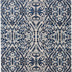 Alternative view of Feizy Milton Ornamental 3466F Blue Area Rug