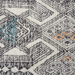 Feizy Arazad Graphic 8479F Black Area Rug