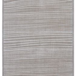 Feizy Melina Striated 3398F Taupe Area Rug