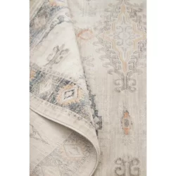 Alternative view of Feizy Kyra Ornamental 3847F Ivory Area Rug