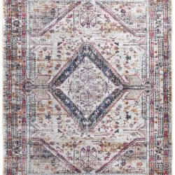 Alternative view of Feizy Percy Distressed 39AMF Grey Area Rug