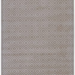 Feizy Melina Striated 3399F Grey Area Rug