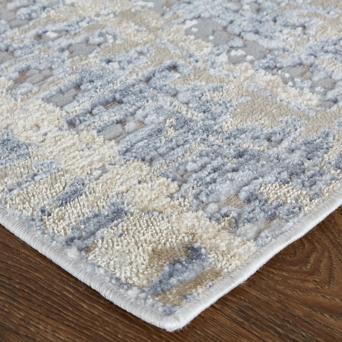 Feizy Laina Abstract 39G9F Tan Area Rug - Image 3