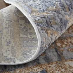 Alternative view of Feizy Laina Abstract 39G9F Tan Area Rug