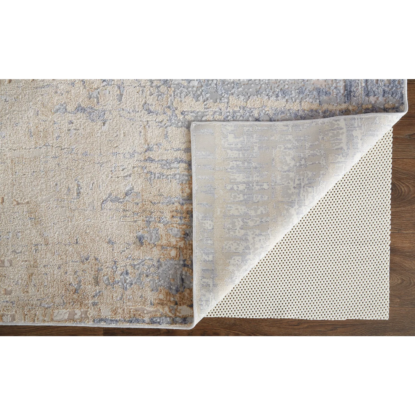 Feizy Laina Abstract 39G9F Tan Area Rug - Image 7
