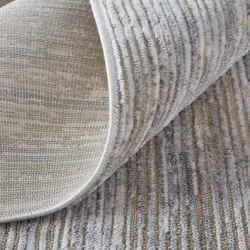 Alternative view of Feizy Laina Distressed 39GAF Grey Area Rug