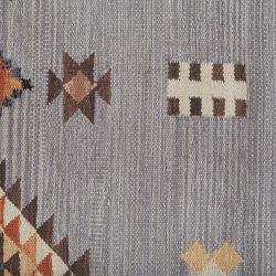 Feizy Dharma Geometric I0763 Grey Area Rug