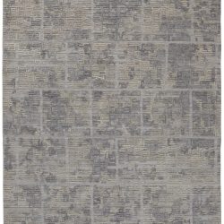Alternative view of Feizy Elias Abstract 6590F Grey Area Rug