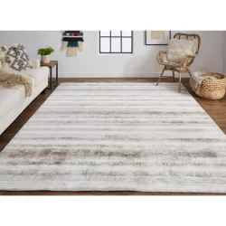Feizy Mackay Gradient 8824F Brown Area Rug