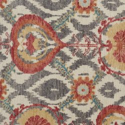 Feizy Beall Ornamental 6712F Orange Area Rug
