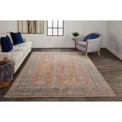 Feizy Marquette Watercolor 3761F Rust Area Rug