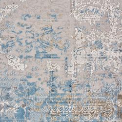 Feizy Cadiz Abstract 3890F Blue Area Rug