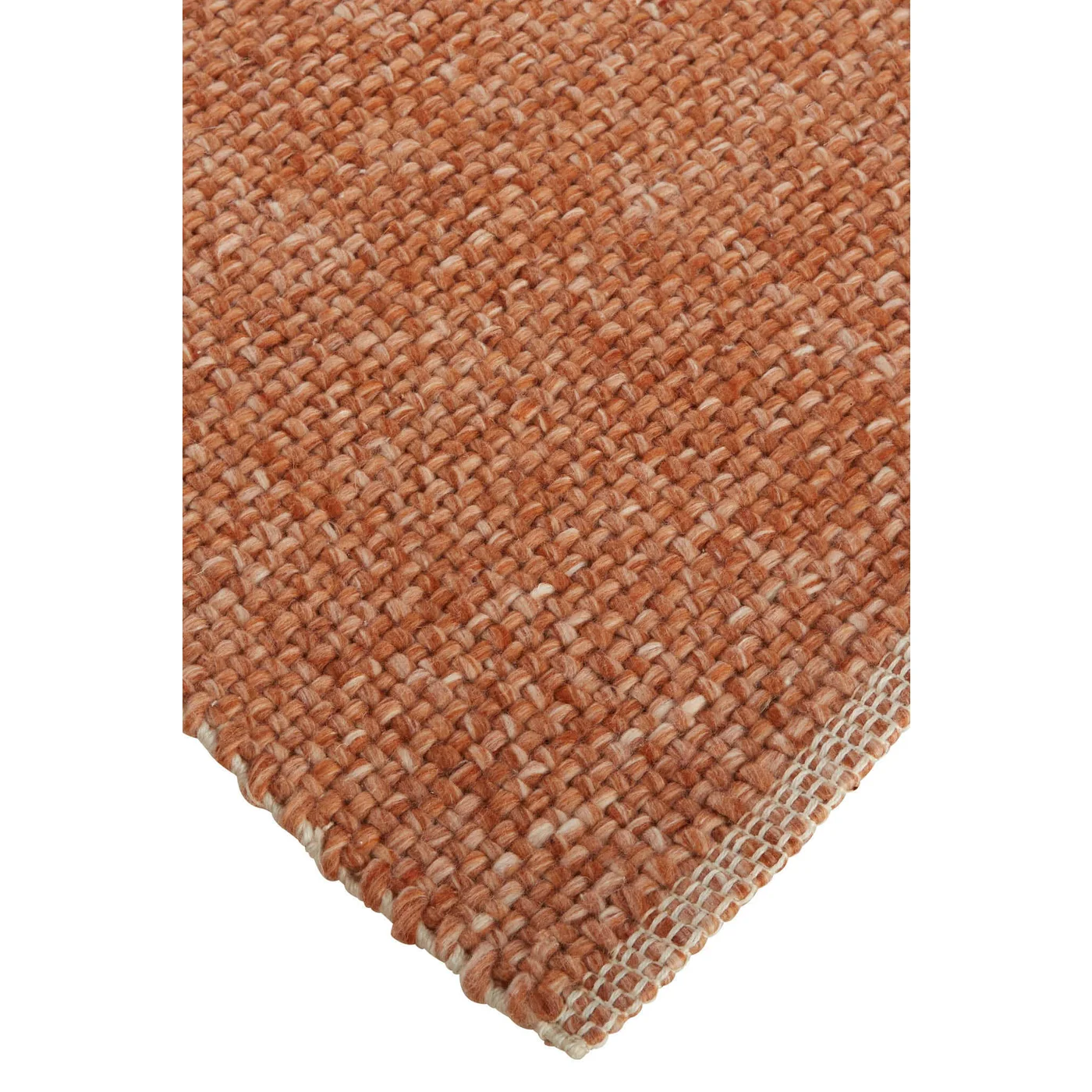 Feizy Naples Solid Color 0751F Rust Area Rug - Image 4