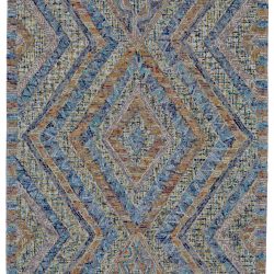 Feizy Isleta Diamond 8443F Blue Area Rug