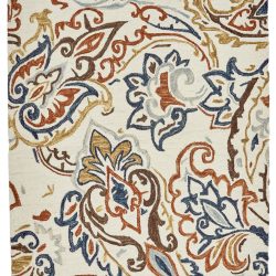 Feizy Remington Graphic I8024 Ivory Area Rug