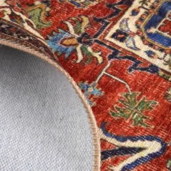 Alternative view of Feizy Percy Ornamental 39AHF Rust Area Rug