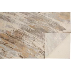 Alternative view of Feizy Parker Distressed 3704F Tan Area Rug