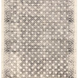 Alternative view of Feizy Kano Distressed 3875F Black Area Rug
