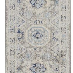Alternative view of Feizy Bellini Medallion I3137 Blue Area Rug
