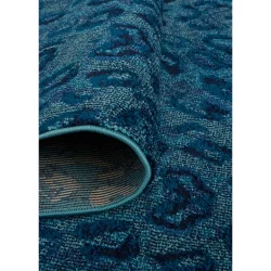 Alternative view of Feizy Remmy Ornamental 3424F Blue Area Rug