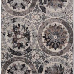 Alternative view of Feizy Sorel Distressed 3369F Grey Area Rug