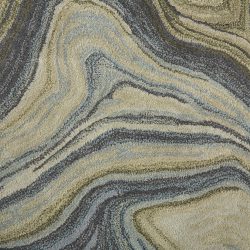 Feizy Amira Watercolor 8631F Green Area Rug