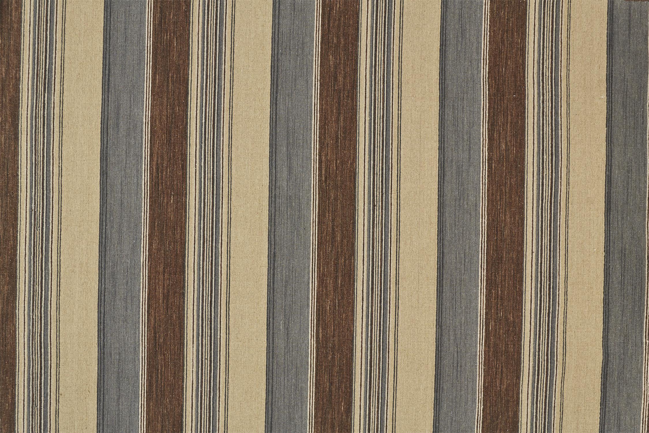 Feizy Silva Stripes I0498 Brown Area Rug