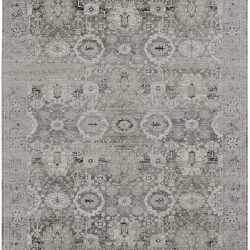 Alternative view of Feizy Macklaine Distressed 39FUF Ivory Area Rug