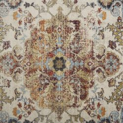 Feizy Bellini Medallion I3138 Gold Area Rug