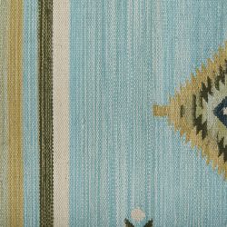 Feizy Dharma Geometric I0762 Blue Area Rug
