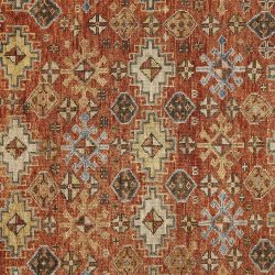Feizy Carrington Ornamental 6505F Rust Area Rug